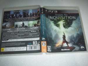 中古 PS3 ドラゴンエイジ インクイジション DRAGON AGE INQUISITION 動作保証 同梱可
