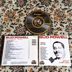 バド・パウエル/1947-1957/24曲収録/ジーニアス・オブ・モダン・ピアノ/BUD POWELL/BEBOP PIANO/ピアノ・トリオ/ビバップ・ピアノ