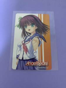 Angel Beats Angel Be tsu телефонная карточка не использовался товар 50 раз аниме 