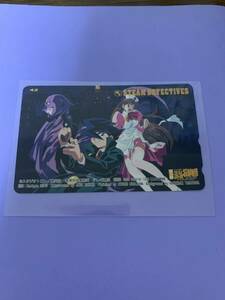  Kaiketsu Jouki Tanteidan телефонная карточка не использовался товар 50 раз аниме 