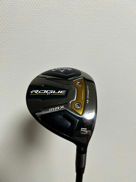 キャロウェイ ローグST MAX フェアウェイウッド 5W 純正シャフトS Callaway ROGUEST