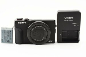 Canon компактный цифровой фотоаппарат PowerShot G7 X Mark III черный 