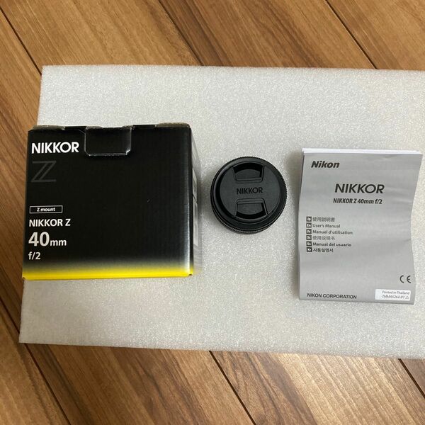 保証期間有り　z40mm f2 ニコン NIKKOR Nikon