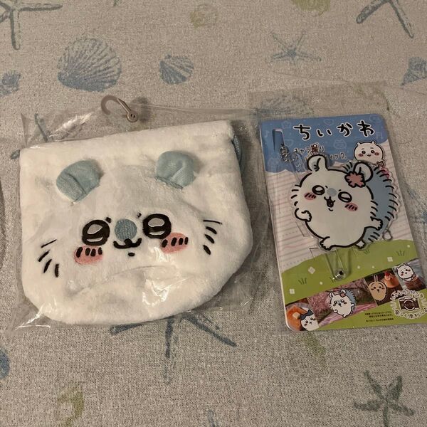 ちいかわ モモンガ キャラ撮りスティック フェイス巾着 セット