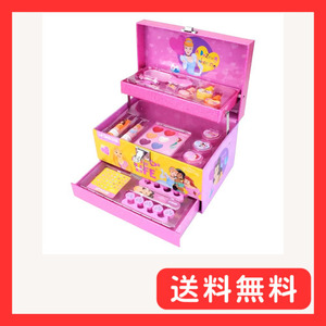  Disney Princess Kids cosme комплект макияж сумка ящик для косметики макияж комплект 4 угол розовый 