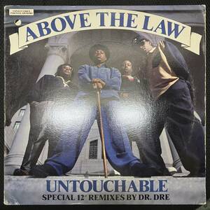 黒棚 HIPHOP,R&B ABOVE THE LAW - UNTOUCHABLE シングル レコード 中古品