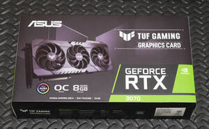 ▼△ASUS GeForce RTX3070 TUF GAMING OC 8GB（中古）※動作確認済み