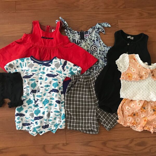 ベビー服8点セット。50〜95まで。 女の子 男の子 ※バラ売り可