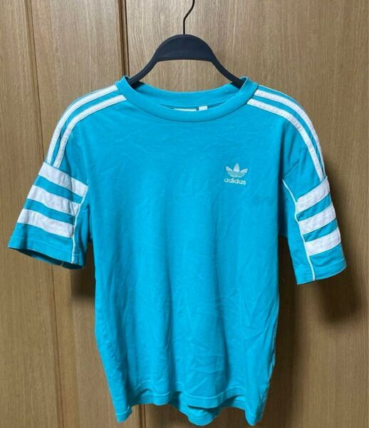 adidas アディダス PAKAIAN Tシャツ XS ブルー