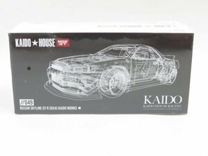 【n2237】KAIDO HOUSE MINI GT //049 NISSAN SKYLINE GT-R (R34) KAIDO WORKS 日産 スカイライン カイドウワークス カイドウハウス