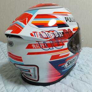 美品　1回使用　SHOEI Ｚ-7　MARQUEZ POWER UP　ショウエイゼットセブン　マルケス　パワーアップ