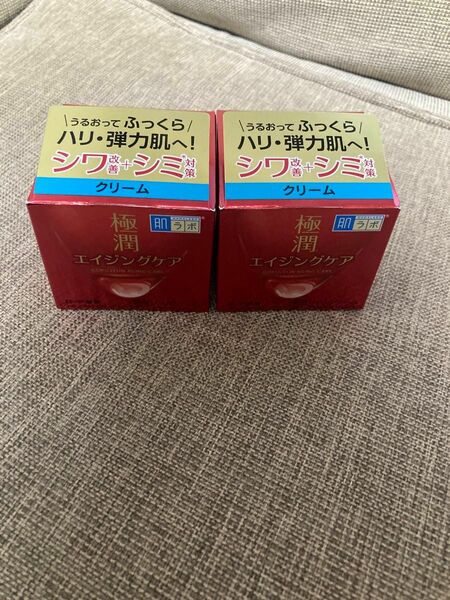 肌ラボ 極潤 薬用ハリクリーム 【医薬部外品】 無香料 50 グラム　2個　