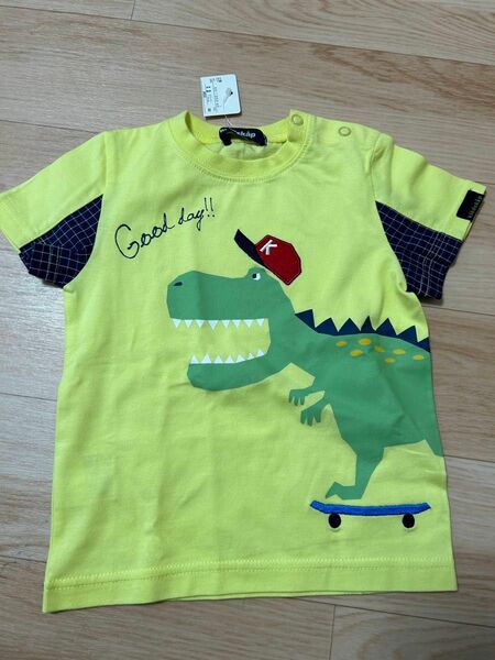新品クレードスコープ恐竜Tシャツ　90