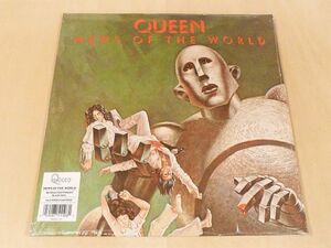 未開封 クイーン News Of The World 見開きジャケ仕様リマスター復刻180g重量盤LP Queen 世界に捧ぐ Freddie Mercury We Will Rock You