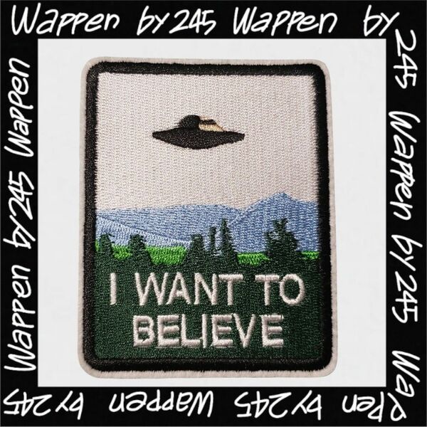 再入荷★U-2【 アイロンワッペン 】 刺繍ワッペン 山 マウンテン MOUNTAIN UFO ユーフォー 未確認飛行物体