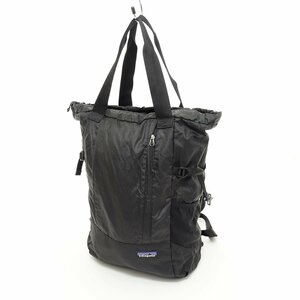 *515145 Patagonia Patagonia poketabru rucksack backpack light weight travel tote bag pack 48808 nylon black 