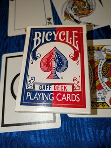 BICYCLE RIDER BACK GAFF DECK 