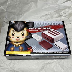  retro freak red × white ( controller adaptor set ) (AC adaptor is including in a package not done therefore, power supply supply for USB equipment necessary )