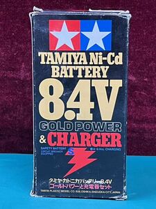 未使用品　TAMIYA / タミヤ カドニカバッテリー 8.4Vゴールドパワーと充電器セット (60s)