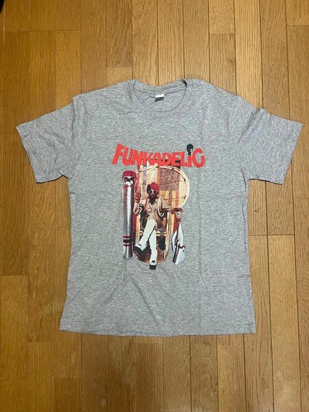 Funkadelic Tシャツ L 新品 ファンカデリック グレー ファンク P-FUNK Parliament パーラメント