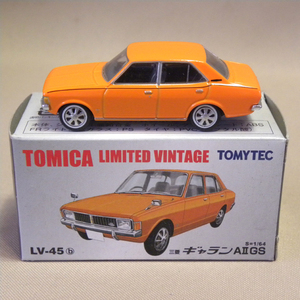 トミーテック トミカ リミテッドビンテージ 1/64 LV-45b 三菱 ギャラン AⅡGS ( ミニカー Tomica Limited Vintage Miniature Car )