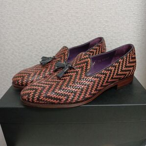 ☆CARMINA Trading Post カルミナ トレーディングポスト タッセルローファー 7 1/2☆