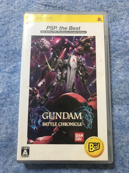 GUNDAM BATTLE CHRONICLE ガンダムバトルクロニクル PSP the Best PlayStation