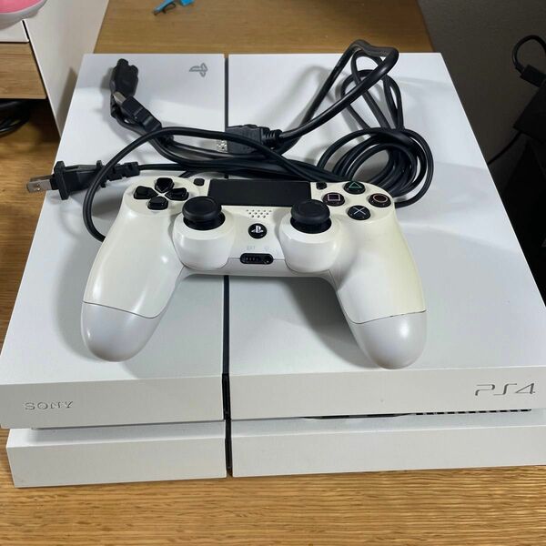 SONY PS4 CUH-1200 ホワイト　825GB ワイヤレスコントローラー付き【動作確認済み】