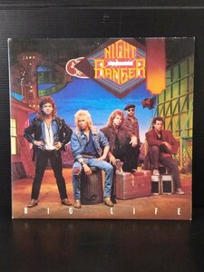 80's 美盤LP 見本盤 サンプル盤 NIGHT RANGER/THE BIG LIFE ナイト・レンジャー/ビッグライフ 