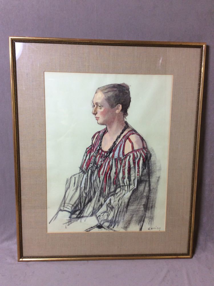 ヤフオク! -「小磯良平」(人物画) (絵画)の落札相場・落札価格