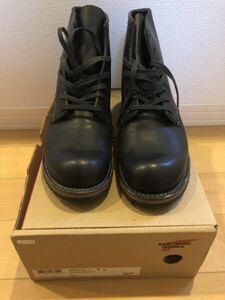 REDWING 2013年製 9014 BECKMAN/ベックマン 9D BLACK/ブラック １回数時間のみ着用/レッドウィング 黒