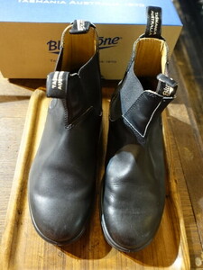 ブランドストーン　BLUNDSTONE ELASTIC SIDED BOOT LINED 558 サイズ8　ブーツ　黒　サイドゴア　★