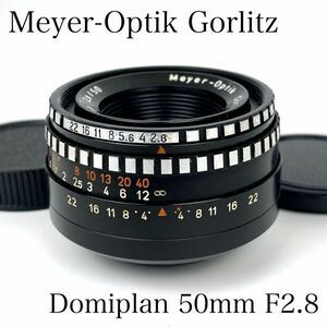 ◆Meyer-Optik Gorlitz◆ Domiplan 50mm F2.8 ◎バブルボケ メイヤーオプティック ◎M42 ドミプラン 単焦点 ドイツ オールドレンズ ゼブラ