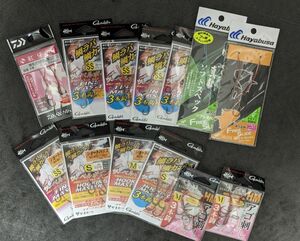 タイラバ 仕掛け　フック　ラバー　ワーム　まとめて　 がまかつ　DAIWA　ハヤブサ　