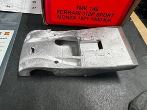 tameo1/43 metal kit TMK146 Ferrari 312P 1971 Monza 1000 kilo race 