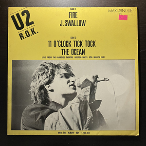 U2 / R.O.K. [Island Records 600 417-213] EU盤 リイシュー盤 12インチ 