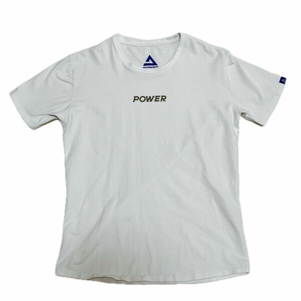 なかやまきんに君 POWER パワー Tシャツ ZERO-T2ndWHITE 2 半袖 白 ホワイト