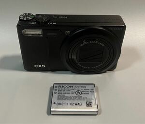 RICOH/リコー CX5 コンパクトデジタルカメラ 現状品