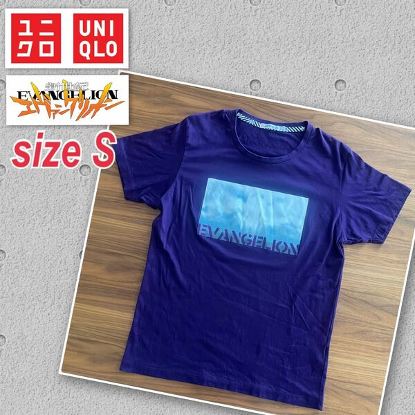 UNIQLO ユニクロ UT Tシャツ エヴァンゲリオン EVANGELION Mark.06 Sサイズ パープル 紫 美品