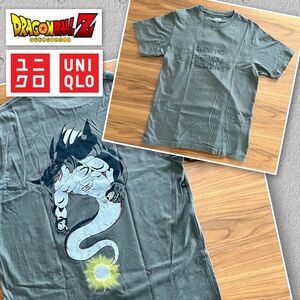 DRAGONBALL Z UNIQLO UT ドラゴンボールZ 半袖Tシャツ M アーミーグリーン 神龍 鳥山明 着用数回 美品