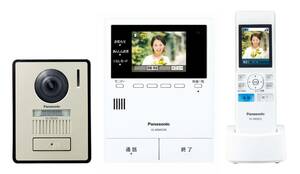 パナソニック ワイヤレスモニター付きテレビドアホン VL-SWE310KL 宅配ボックス (コンボライト) 連携 モニター親機