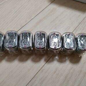 希少ニキシー管IN-12A 動作未確認年代物7個セット ロシア製 +おまけIN-1?1個 ジャンク品 電子工作 時計制作等に