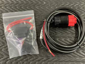 [ новый товар ] LOWRANCE Lowrance HDS Elite крюк для электрический кабель PC-30 красный коннектор осмотр ) Fish finder силовой кабель аккумулятор 12 болт 