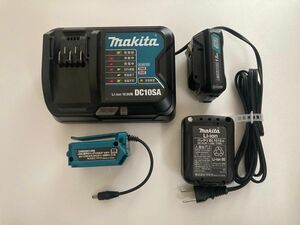 マキタ　10.8V(2個セット) USB端子付バッテリーホルダー　充電器　セット 