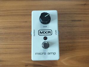 MXR micro amp マイクロアンプ ブースター プリアンプ