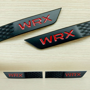  матовый черный WRX эмблема боковой крыло маркер (габарит) 2015+ WRX / STI