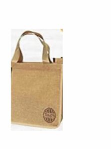 タリーズTully's cofee未使用エコ買い物バッグ麻？トートBAG夏summer