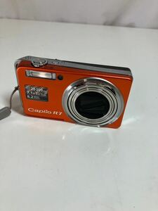 【#kk】RICOH CaplioR7 デジタルカメラ 40102382 リコー コンパクトデジタルカメラ オレンジ