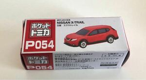 タカラトミー ポケットトミカ P054 日産 エクストレイル 赤 ミニカー 車