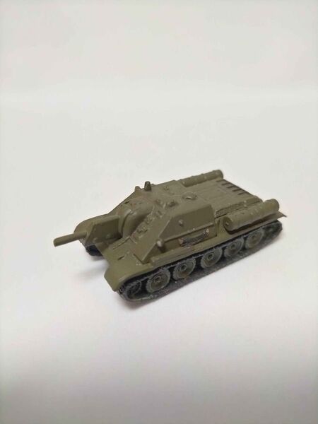 SU-122 1/144 単色迷彩 オリーブグリーン ワールドタンクミュージアム ワールドタンクミュージアム7